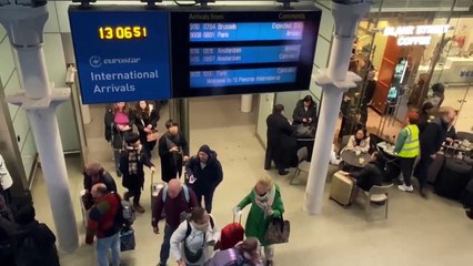 Eurostar suspende los trenes de Londres a París, Bruselas y Amsterdam por un fallo eléctrico en el Eurotúnel