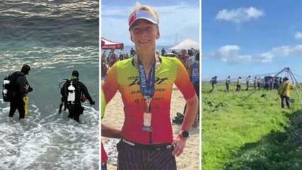 La tragica vicenda di Erica Fox, la triatleta divorata da uno squalo in California: dalla sparizione in acqua al ritrovamento | La videoscheda