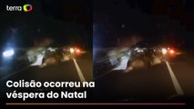 Vídeo mostra acidente na BR-101 que matou quatro pessoas da mesma família no ES
