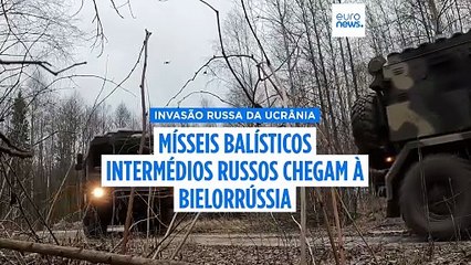 Rússia exibe sistema de mísseis Oreshnik, com capacidade nuclear, instalado na Bielorrússia