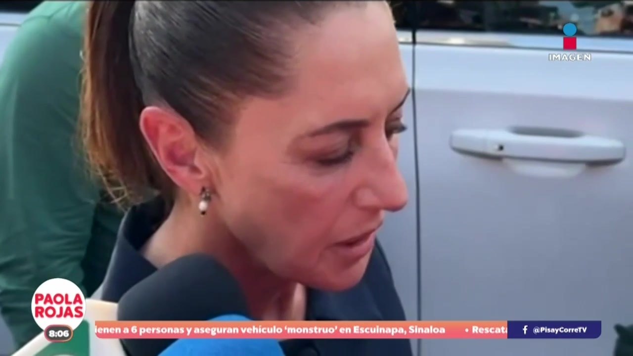 Claudia Sheinbaum visitó a los heridos del Tren Interoceánico | DPC con Paola Rojas