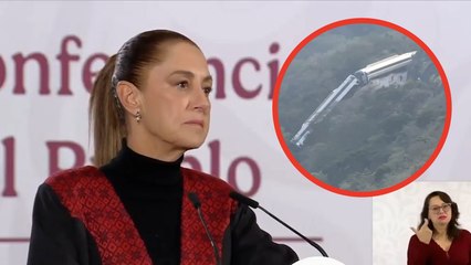 Claudia Sheinbaum otorga apoyo de 30 mil pesos a familiares de las víctimas del Tren Interoceánico