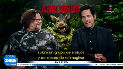 Paul Rudd y Jack Black en entrevista exclusiva para Imagen Noticias
