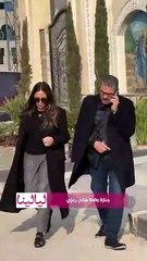 دنيا سمير غانم وأكرم حسني وليلى علوي وإلهام شاهين وداليا البحيري في جنازة والدة هاني رمزي