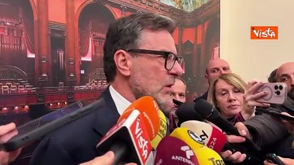Manovra, Giorgetti: Spesa per le armi? "Non abbiamo tolto un euro dalla spesa sociale"