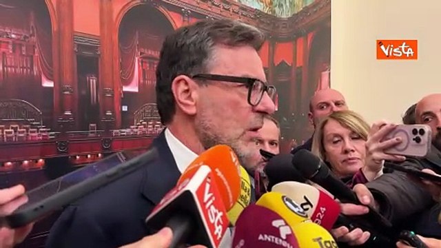 Manovra, Giorgetti: Spesa per le armi? Non abbiamo tolto un euro dalla spesa sociale