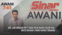 AWANI 7:45 [30/12/2025] – Apa jadi dengan PN? | Tiada pilih kasih | Najib fail notis rayuan | 'Geng rames' didakwa