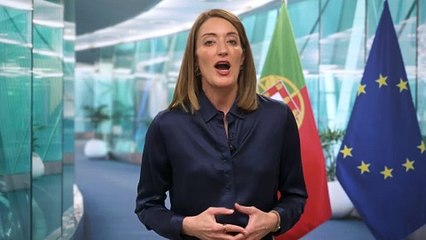 Roberta Metsola felicita Portugal pelos 40 anos de adesão à União Europeia