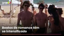Shawn Mendes manda beijinho para Bruna Marquezine após partida de vôlei em Alagoas