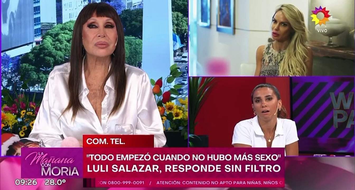 Luciana Salazar explicó por qué presentó una foto íntima con Martín Redrado en la Justicia