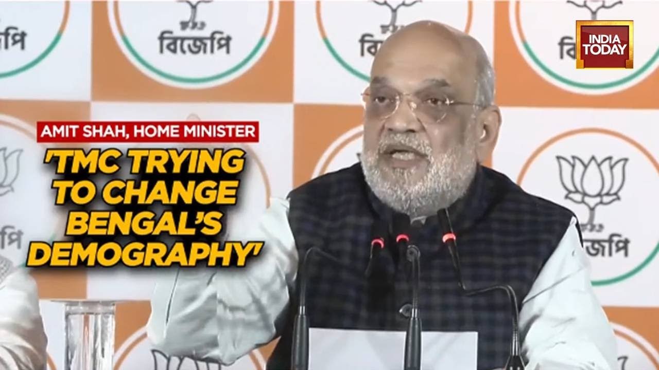 Amit Shah: Bengal Govt Denying Land for 450km Fencing; Analyst Cites Shanta Paul Case