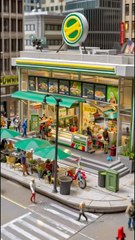 Miniature Subway Sandwich Shop | Cinematic Tiny Food City