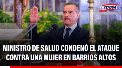 Ministro de Salud sobre mujer quemada por su pareja: "Vamos a reembolsar los gastos de la paciente"