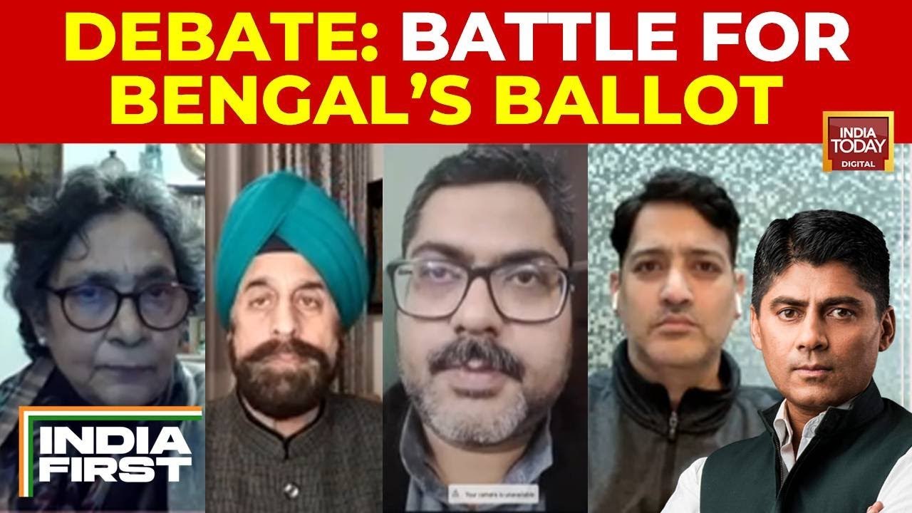 Amit Shah Blames Bengal Govt For Fencing Delays; Garga Chatterjee Counters Infiltration Claims