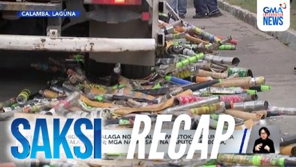 Saksi: (Part 1) Mga ilegal na paputok, pinagsisira; Tinangay na sanggol, nabalik na sa kanyang ina