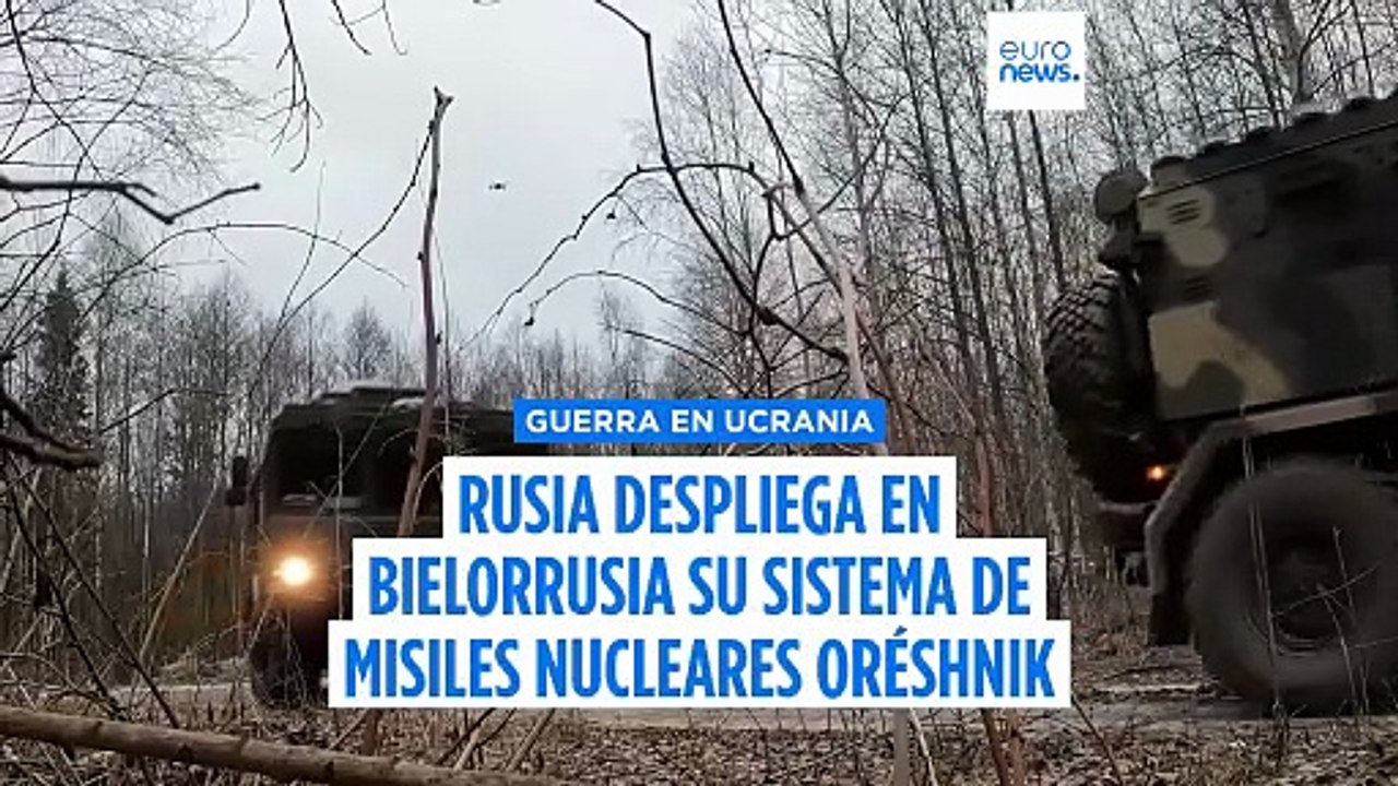 Rusia despliega en Bielorrusia su sistema de misiles con capacidad nuclear Oréshnik