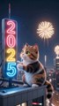 The cutest way to welcome 2026 🐱✨ This little cat just changed 2025 to 2026 and wished everyone Happy New Year 🎉💖 Save this reel & share New Year smiles 😻 #happynewyear2026​ #newyearwishes​ #newyearreels​ #instagramreels​