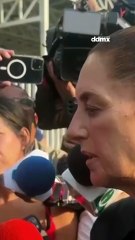 Sheinbaum visita a heridos por accidente de tren en Oaxaca y anuncia indemnizaciones