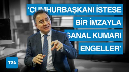Ali Babacan: Cumhurbaşkanı imza atsın, 31 Aralık, saat 00:00’de sanal kumar ve bahis reklamlarını yasaklasın