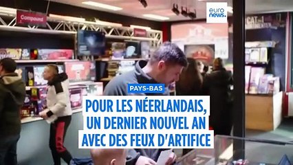 Aux Pays-Bas, un dernier Nouvel An avec des feux d'artifice, avant l'interdiction nationale