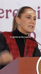 Claudia Sheinbaum responde a quienes aseguran que su gobierno pierde fuerza