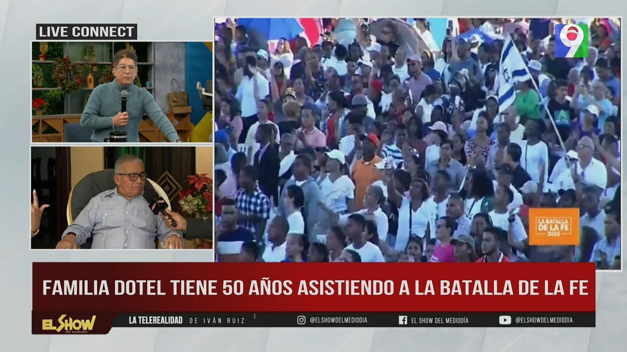 Familia Dotel, 55 años asistiendo de manera consecutiva a la batalla de la FE | ESM