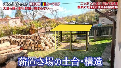 ニッポンの技で世界を修理　世界！職人ワゴン2025年日12月30日ルーマニア 村人の困りごとを丸ごと解決