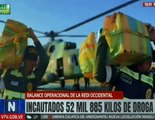 Redi Occidental logra récord histórico incautando más de 50 mil toneladas de drogas