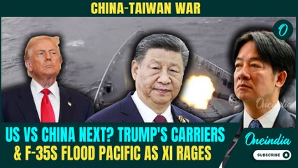Trump’s Forces TO JOIN Big China-Taiwan War? US Carriers, F-35s SPOTTED In the Pacific | Xi FURIOUS