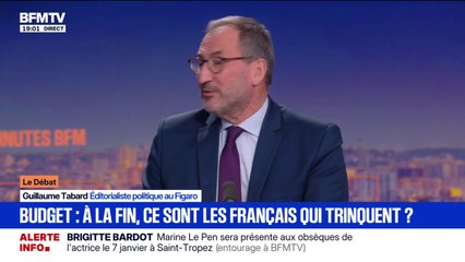 Budget 2026: Pour Guillaume Tabard, éditorialiste politique au Figaro, "depuis des décennies, le creusement de la dette ne sert qu’à rembourser le déficit que l’on creuse"