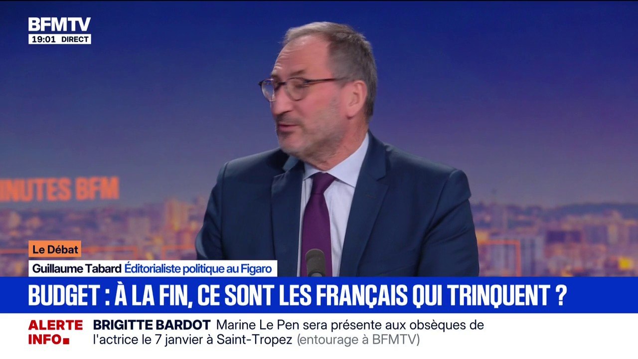 Budget 2026: Pour Guillaume Tabard, éditorialiste politique au Figaro, "depuis des décennies, le creusement de la dette ne sert qu’à rembourser le déficit que l’on creuse"