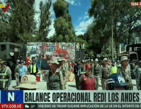 Redi los Andes realizó diversas operaciones para garantizar la seguridad ciudadana y nacional