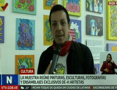Exposición Museo Ilimitado ofrece amplia variedad de obras artísticas para los visitantes