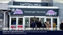 La galère des passagers bloqués par l'interruption du trafic Eurostar à la veille du réveillon du Nouvel An
