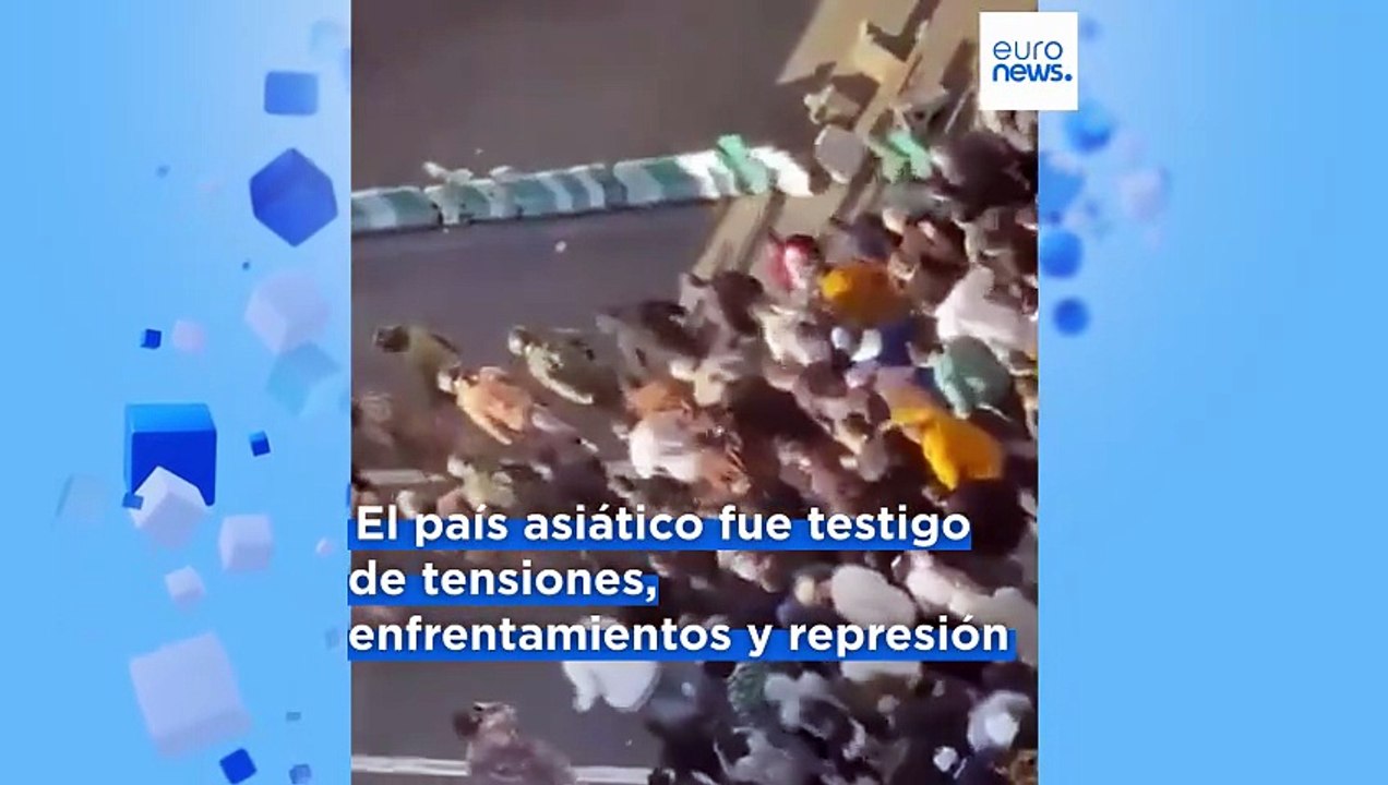 VÍDEO: Enfrentamientos con la Policía en Irán en otro día de protestas por la devaluación monetaria
