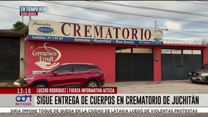 Sigue la entrega de cuerpos de las victimas del Tren Interoceánico