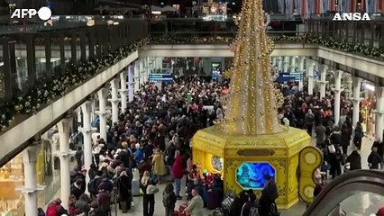 Londra, servizi treni Eurostar riprendono dopo una lunga interruzione