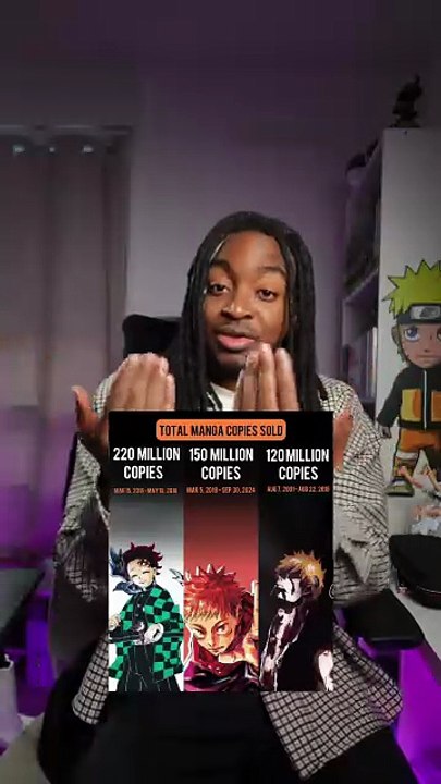 les ventes de demon slayer et jjk