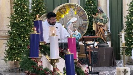 Invitan a misas especiales de fin de año en la parroquia Santiago Apóstol