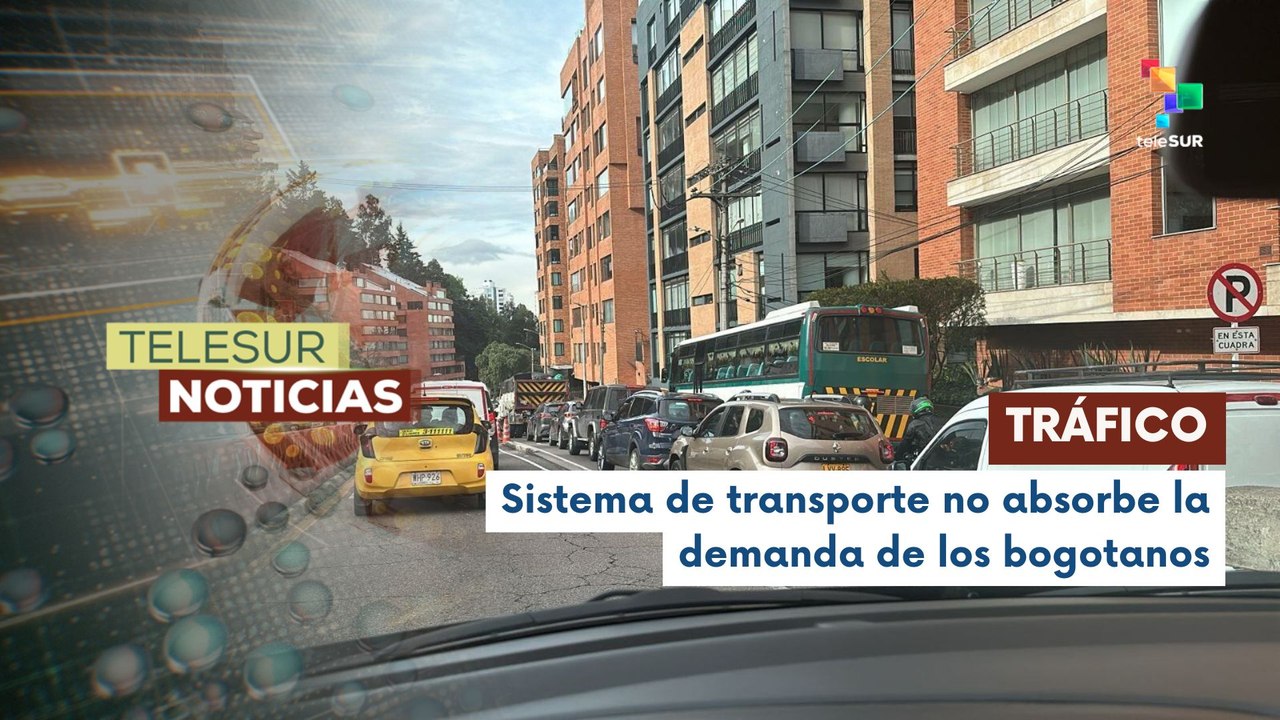 Tráfico vehicular afecta la calidad de vida en Bogotá