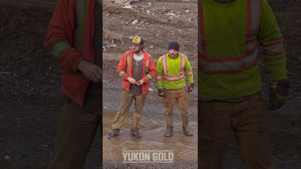 Yukon Gold Ken Escapes the D9 Dozer shorts gold goldmine goldfever goldrush mining gold