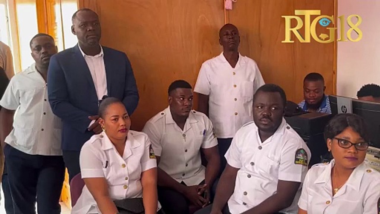 Seremoni enstalasyon Roselène Beauchamps RAMEAU kòm nouvo responsab DIE Okay