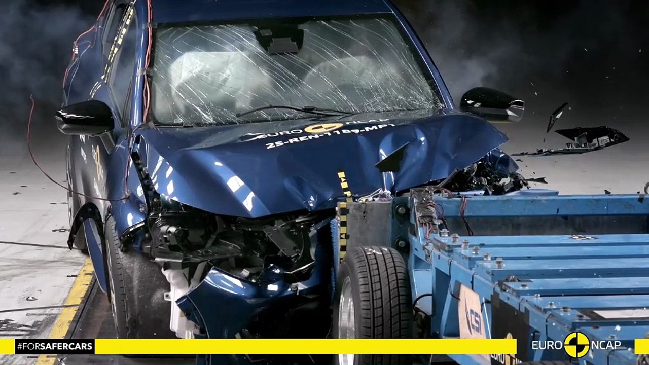 La Renault Clio obtient quatre étoiles sur cinq possibles aux crash-tests Euro NCAP 2025