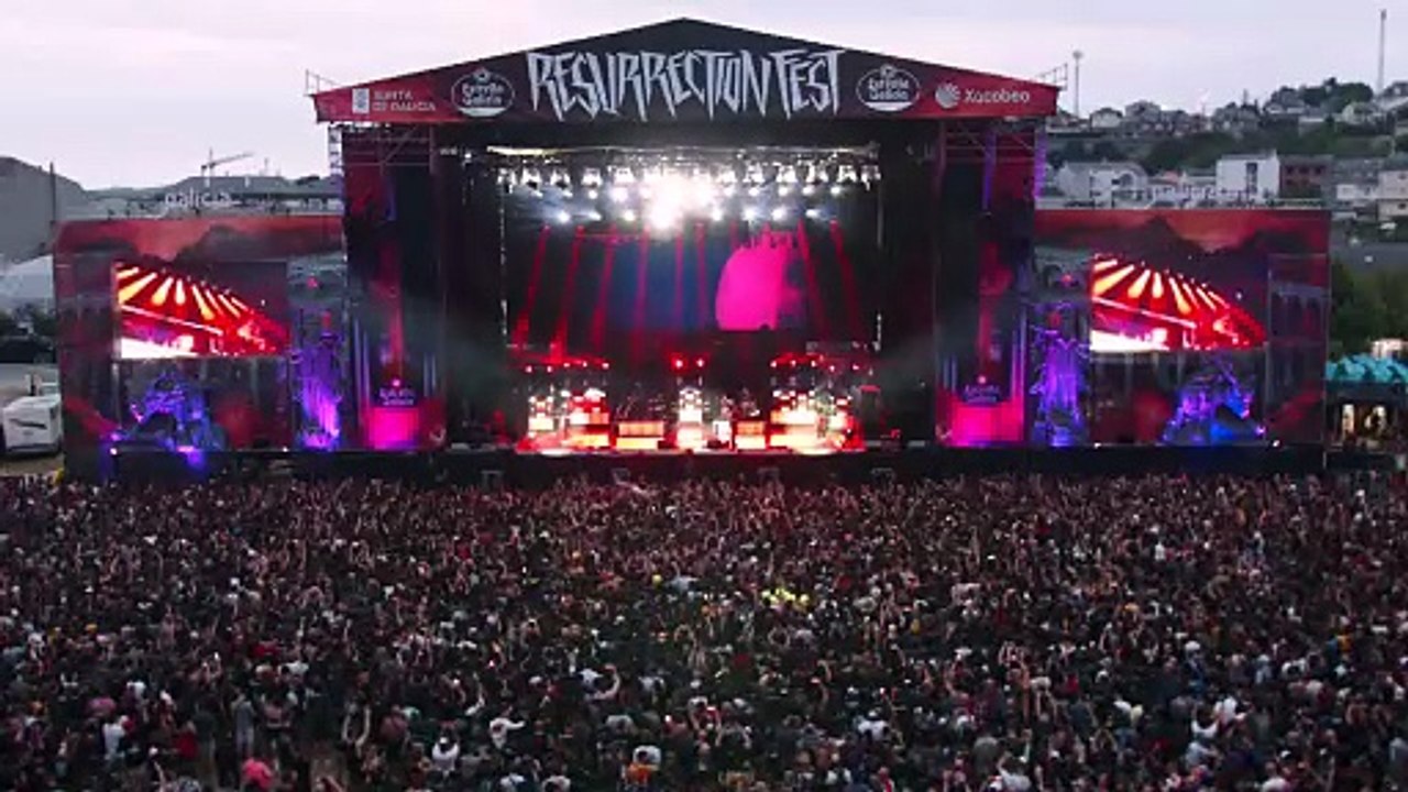 Papa Roach - Scars - Live @ Ressurection Fest 2023 - 4K