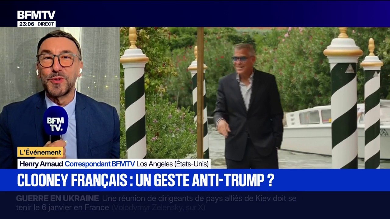 Georges Clooney naturalisé français: un geste anti-Trump?