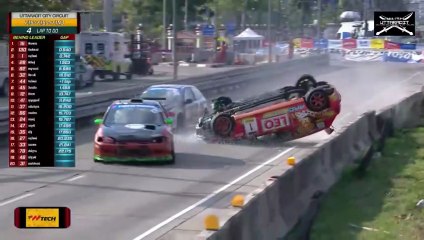 Racing Car Thailand F1S F1SJ F1NJ 2025 Uttaradit 2 Race 2 Tosarat Flip