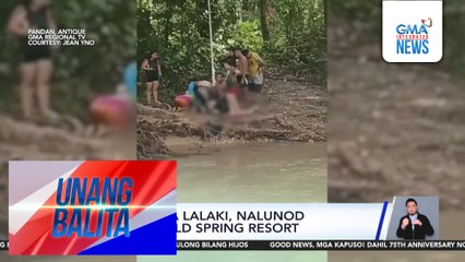 20-anyos na lalaki, nalunod sa isang cold spring resort | Unang Balita