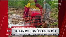 Santa Cruz: Hallan restos humanos entre la palizada, en el río Piraí