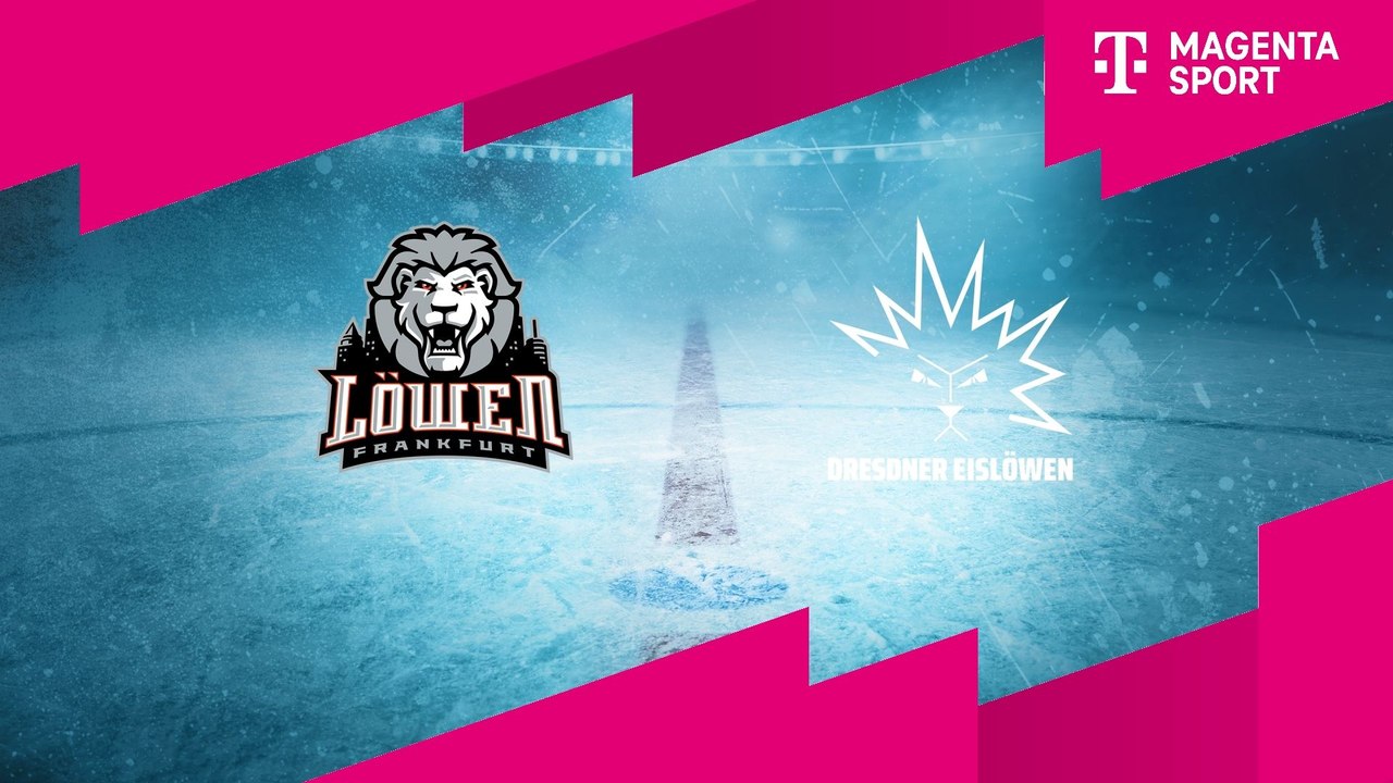 Highlights von Löwen Frankfurt - Dresdner Eislöwen