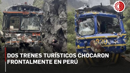 Perú: un muerto y 30 heridos tras choque de trenes en vía rumbo a ciudadela inca de Machu Picchu